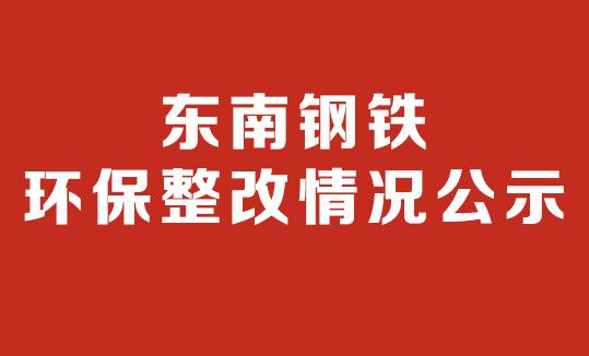 徐州東南鋼鐵工業(yè)有限公司  環(huán)保停產(chǎn)整改情況公示